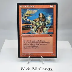 MTG - Alliances - Storm Shaman (Male) - Common - LP - Image 1
