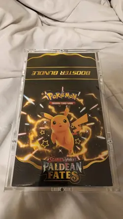 Pokemon TCG Scarlet & Violet Paldean Fates Booster Bundle Display Factory Sealed - Image 1