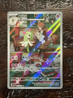Kirlia Illustration Rare SV01: Scarlet & Violet Base Set 212/198 NM - Pokemon TC - Image 1
