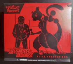 Pokemon TCG Destined Rivals Pokemon Center PC ETB Brand New Sealed - Image 1