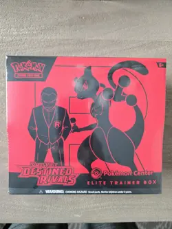 Pokemon TCG Destined Rivals Pokemon Center PC ETB Brand New Sealed - Image 1