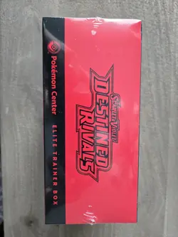 Pokemon TCG Destined Rivals Pokemon Center PC ETB Brand New Sealed - Image 2