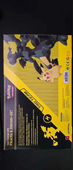 Pokemon SEALED Pikachu & Zekrom GX Tag Team Premium Collection - Free Shipping - Image 2