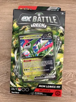 Iron Leaves ex Battle Deck Pokemon TCG - NEW Unopened Starter Playing Kit - Image 1