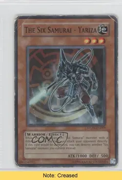 The Six Samurai - Yariza Unlimited YuGiOh Strike of Neos #STON-EN09 READ 0b5 - Image 1