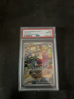 2023 Pokemon Paldea Evolved Fuecoco Full Art Illustration Rare #201/193 PSA 10 - Image 1