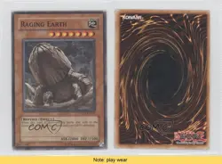 Raging Earth Unlimited YuGiOh Strike of the Neos #STON-EN027 2007 READ 0b5 - Image 3
