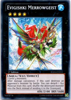Evigishki Merrowgeist - HA06-EN053 - Secret Rare - 1st Edition - Yugioh - Image 1