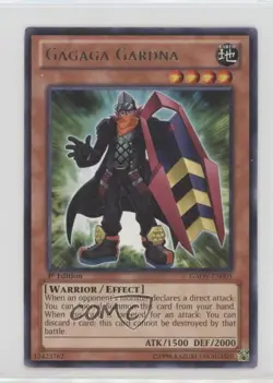 Gagaga Gardna (R) 1st Ed. YuGiOh Galactic Overlord #GAOV-EN005 - Image 1
