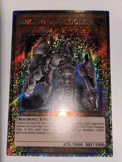 Ancient Gear Golem Platinum Secret Rare RA03-EN151 Yugioh - Image 1