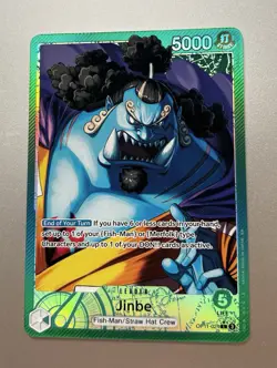 Jinbe OP11-021 Leader Parallel Alt Art One Piece Card Game English - Image 1
