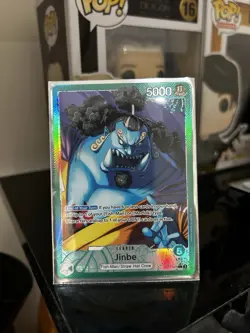 Jinbe OP11-021 Leader Parallel Alt Art One Piece Card Game English - Image 3