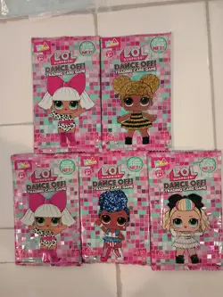 5 LOL Surprise Dance Off Card Game Packs Sealed - Image 5