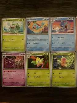 Pokemon 151 Bulk Lot - Common, Uncommon (22 Card Lot) - Image 1