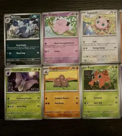 Pokemon 151 Bulk Lot - Common, Uncommon (22 Card Lot) - Image 3