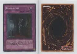 Birthright (Super Rare) 1st Ed. YuGiOh Strike of the Neos #STON-EN057 2007 c6w - Image 3