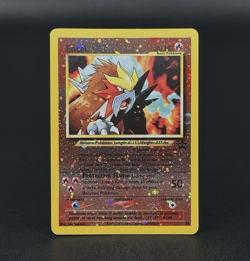 Pokemon TCG Card WoTC Entei Black Star Promo 34 Reverse Holo SWIRL 2001 - P2 - Image 1