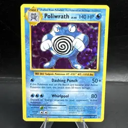 Poliwrath 25/108 Holo LP Evolutions 2016 Pokemon Card - Image 1