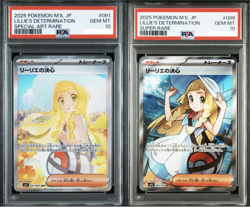 PSA 10 Lillie's Determination SR SAR Set 091/063 Mega Brave M1L Pokemon Card JP - Image 1