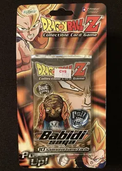 Vintage Dragon Ball Z Babidi Saga 10 Card Booster Blister Pack (SCORE 2003) D4🔥 - Image 1