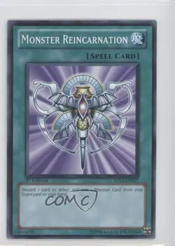 Monster Reincarnation 1st Ed. YuGiOh 5D's Duelist Toolbox Starter Deck 2010 1l2 - Image 1