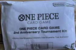 one piece card game 2nd Anniversary tournament kit English Sealed - Image 1