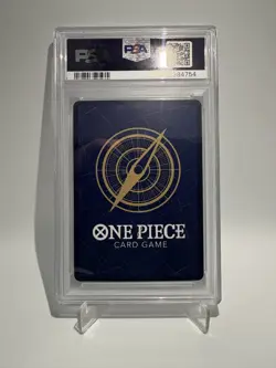 One Piece TCG Monkey D Luffy Bandai Card Game Fest English P-041 PSA 10 Gem Mint - Image 2