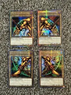 Exodia Quarter Century Secret Rare Body 4 Card Body Set Yu-Gi-Oh Cards - Image 1