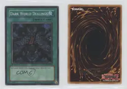 Dark World Dealings (Super Rare) 1st Ed. YuGiOh Strike of the Neos 2007 n8a - Image 3