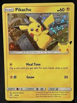 Pokemon Card - Pikachu Mcdonalds 25/25 Holo 25th Anniversary Promo 2021 - Image 1