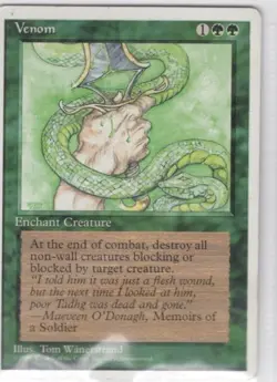 Venom MTG Core Set 4th Edition Regular - Image 1