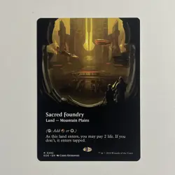MTG - Sacred Foundry (Borderless) Edge of Eternities Regular - NM - Image 1