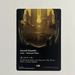 MTG - Sacred Foundry (Borderless) Edge of Eternities Regular - NM - Image 2