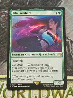 Tifa Lockhart FINAL FANTASY (FIN) 0206 MTG Magic The Gathering | NM - Image 1