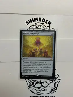 Banner of Kinship 0127 Foundations Regular- NM- MTG - Image 1