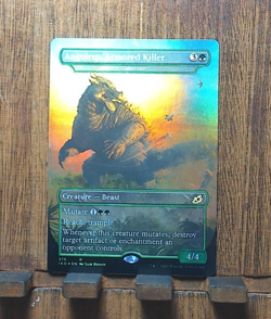MTG🎇 Anguirus, Armored Killer - Gemrazer Ikoria: Lair of Behemoths FOIL NM/LP❤ - Image 2