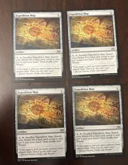 4x MTG Expedition Map, NM-Mint, English Double Masters - Image 1