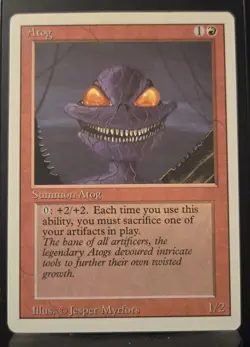 1X - Atog - Revised - MTG - Magic The Gathering - LP - Image 1