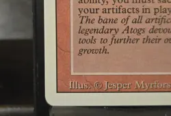 1X - Atog - Revised - MTG - Magic The Gathering - LP - Image 5