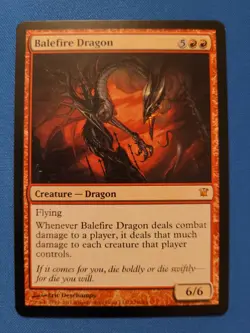 Balefire Dragon Innistrad LP Magic MTG - Image 1