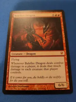 Balefire Dragon Innistrad LP Magic MTG - Image 2