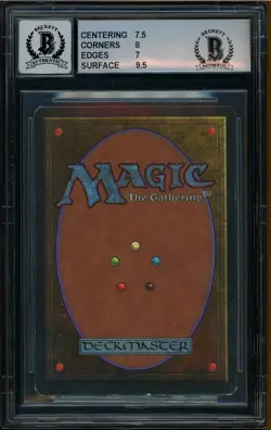 1994 MTG Fallen Empires #68B Elvish Scout Pete Venters Signed BGS 7.5 AUTO 10 - Image 2