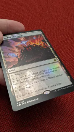 x1 Secluded Starforge - Foil R MTG Edge of Eternities M/NM, English - Image 2