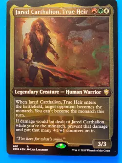 MTG 1x FOIL ETCHED Jared Carthalion, True Heir 601 Commander Legends Magic x1 NM - Image 1