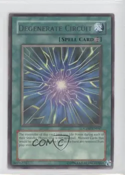Degenerate Circuit Unlimited YuGiOh Cyberdark Impact #CDIP-EN047 2006 0j6 - Image 1