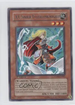 XX-Saber Fulhelmknight 1st Ed. YuGiOh Ancient Prophecy #ANPR-EN081 2009 0e3 - Image 1