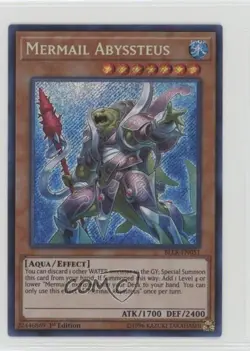 Mermail Abyssteus 1st Ed. YuGiOh Battles of Legends: Light's Revenge #BLLR-EN051 - Image 1