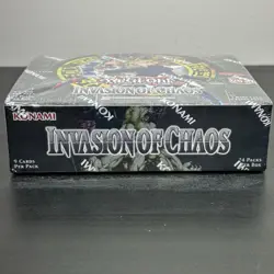 Yugioh Invasion of Chaos 25th Anniversary Booster Box Factory Sealed - Image 3