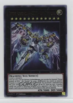 UR - Divine Arsenal AA-ZEUS Sky Thunder 1st Ed. YuGiOh Tin of Ancient Battles - Image 1
