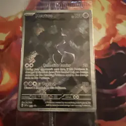 MEWTWO SVP 052 Scarlet Violet 151 Promo Illustration Rare Pokemon Card SEALED - Image 1